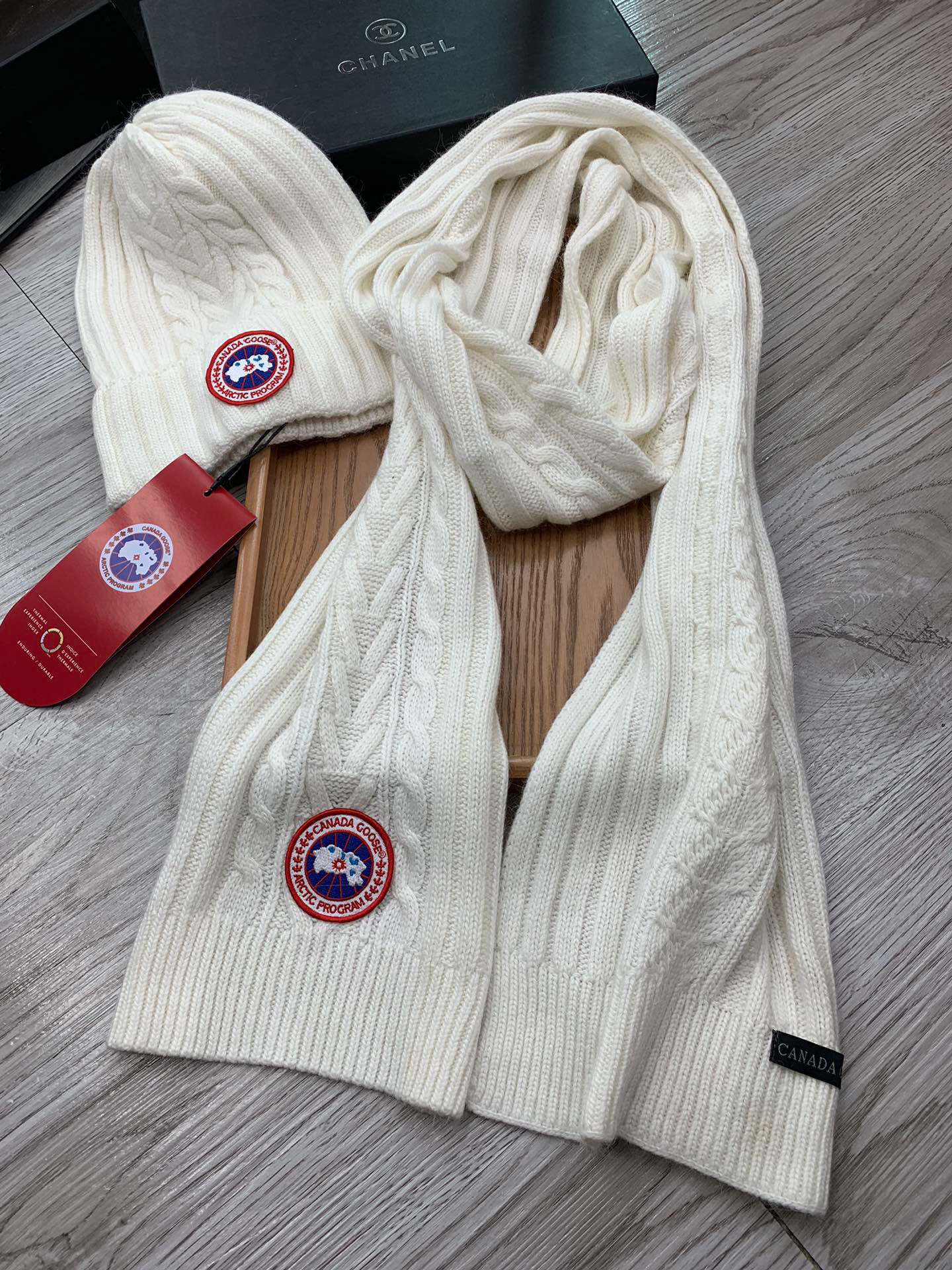 Pack Duo Écharpe/Bonnet Canada G**se
