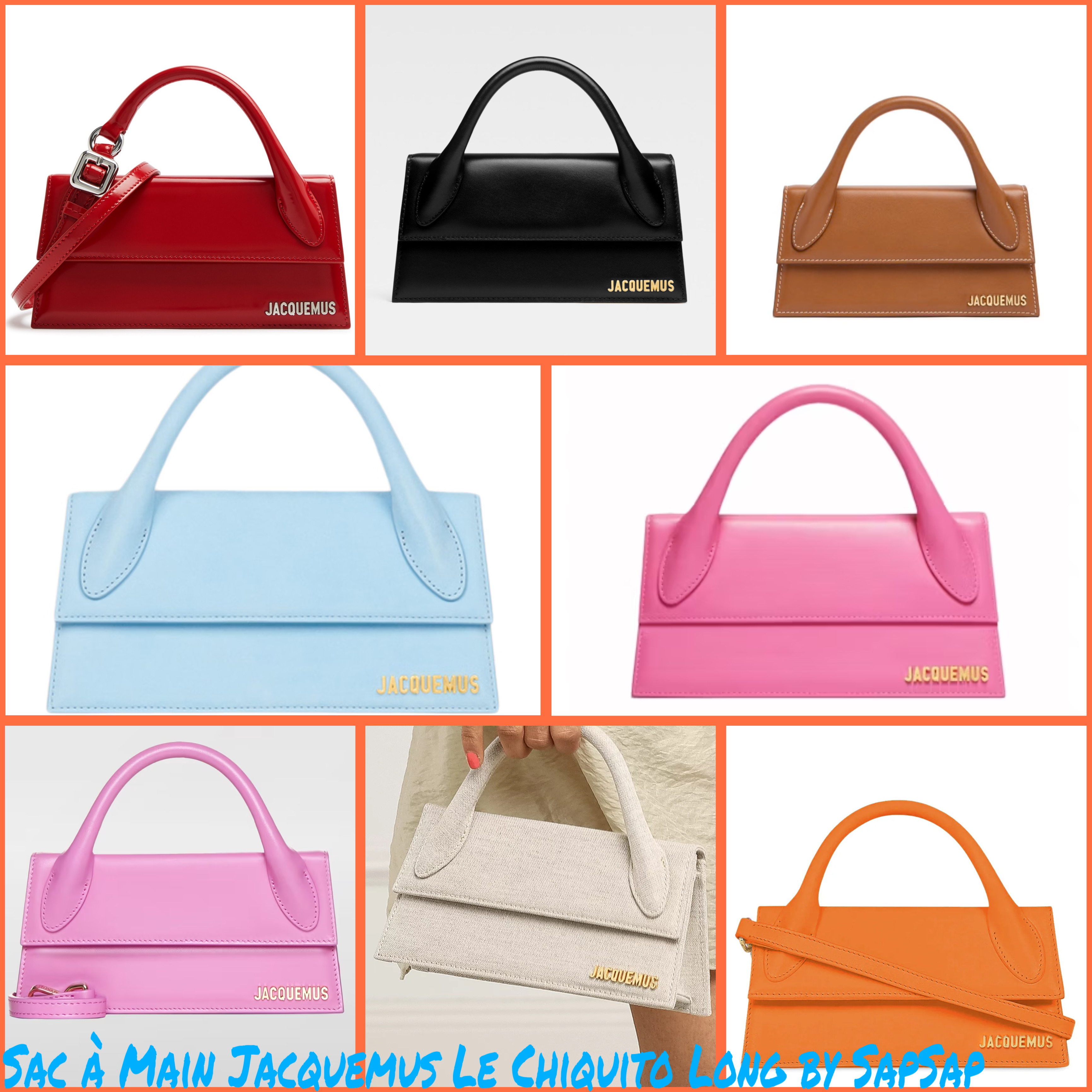 Sac à Main JCQMUS Le Bambino Long 