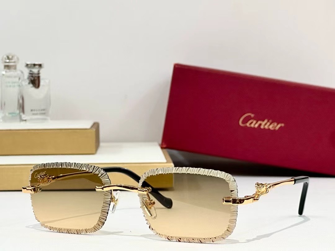 Lunettes Cart Doré en Acétate 