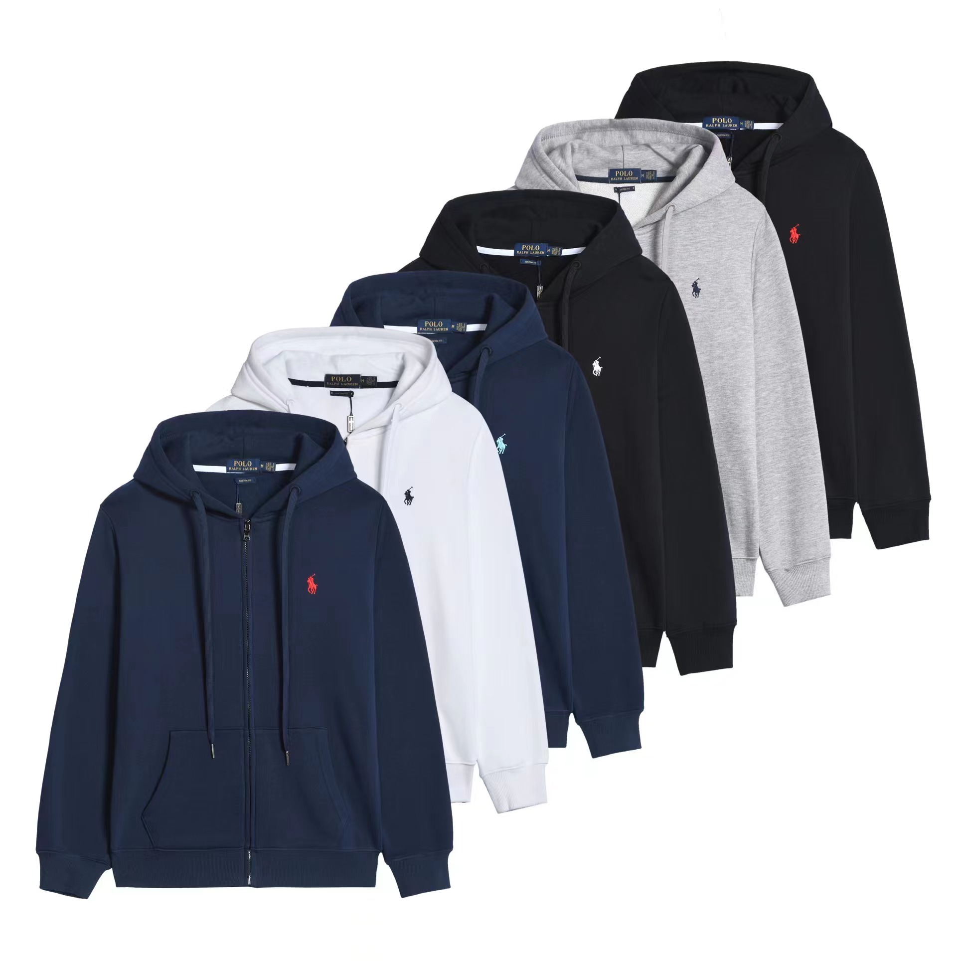 Pull à Capuche zip Ralph Laur*n