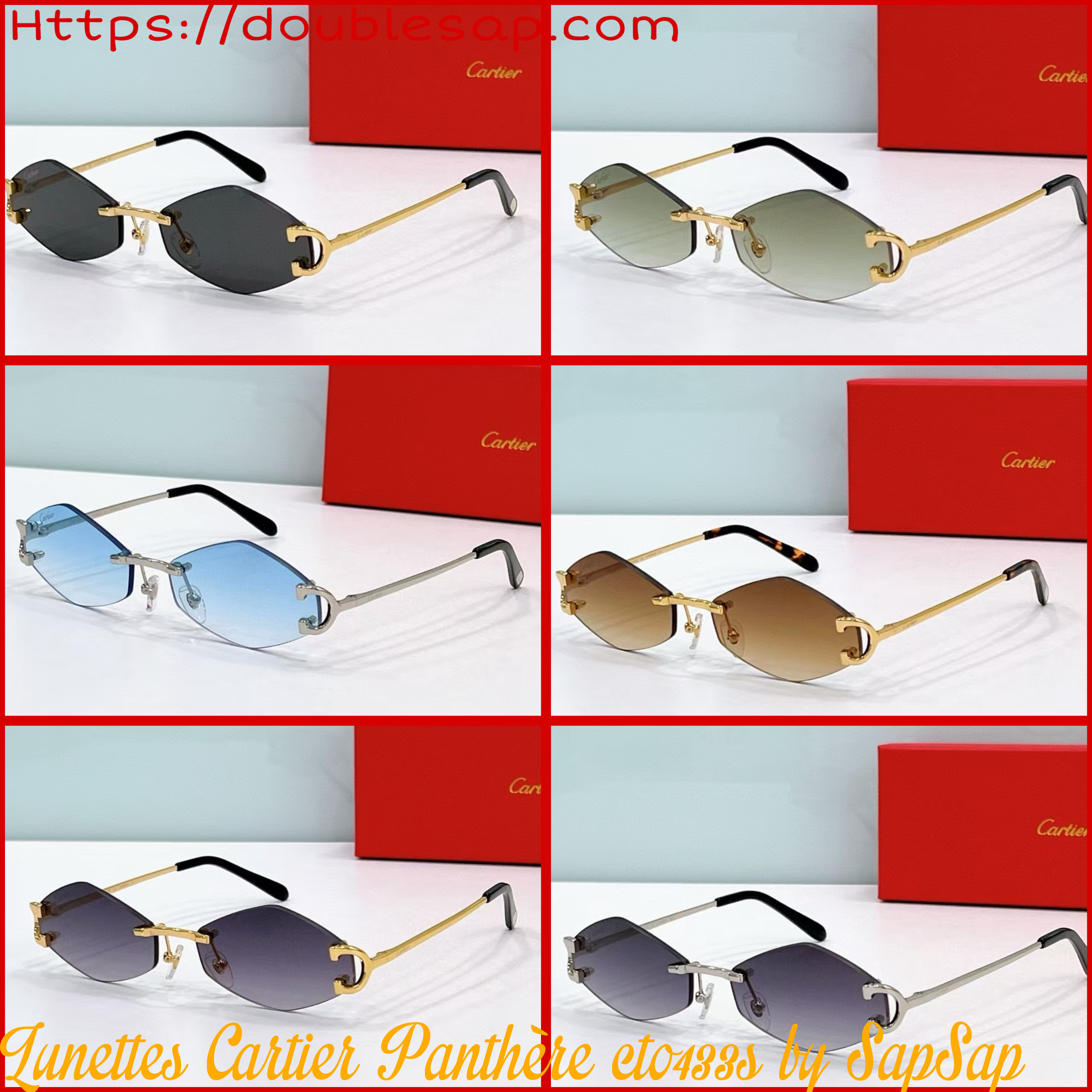 Lunettes Cart Panthere Losange