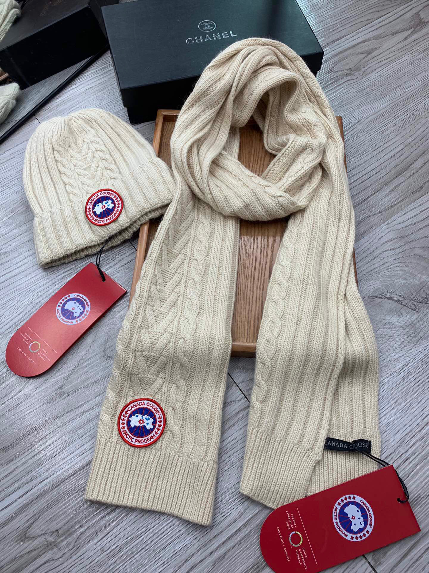 Pack Duo Écharpe/Bonnet Canada G**se