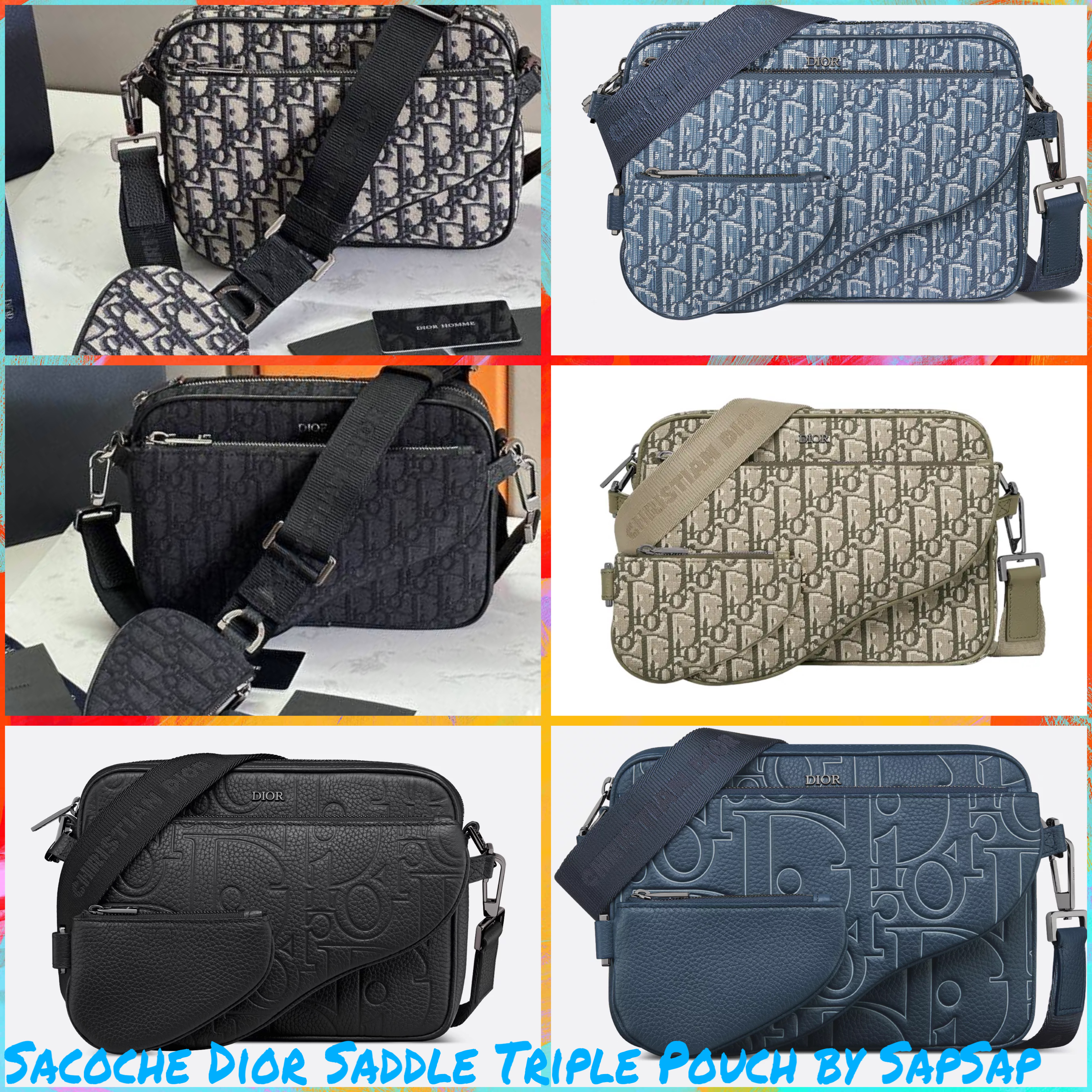 Sacoche CD Triple Pouch