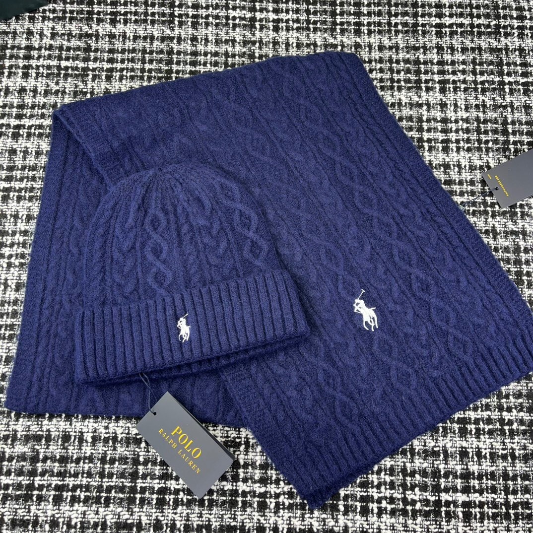 Pack Duo Écharpe/Bonnet Ralph Laur*n