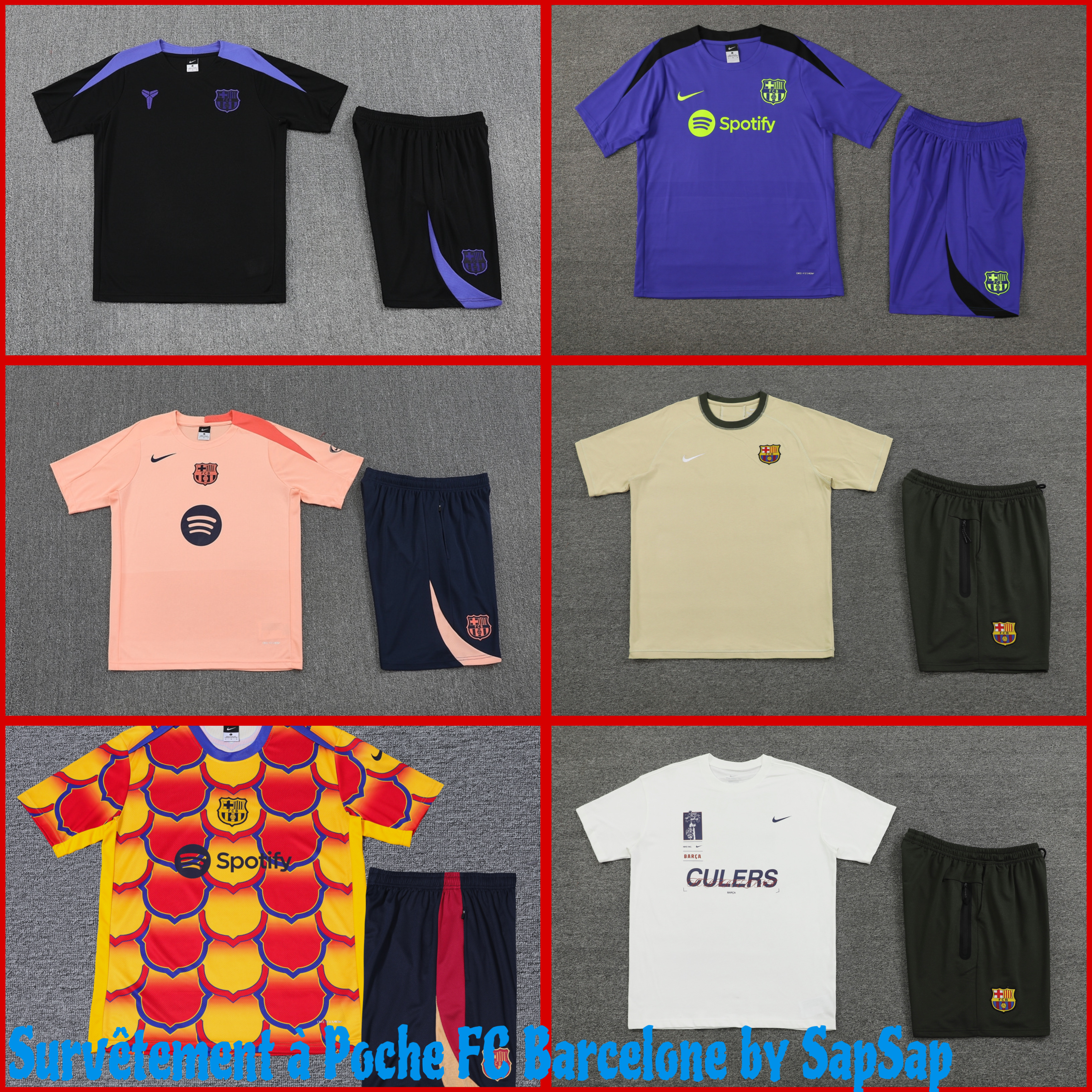 Survêtement à Poche Été FC Barcelone Saison 2025/26