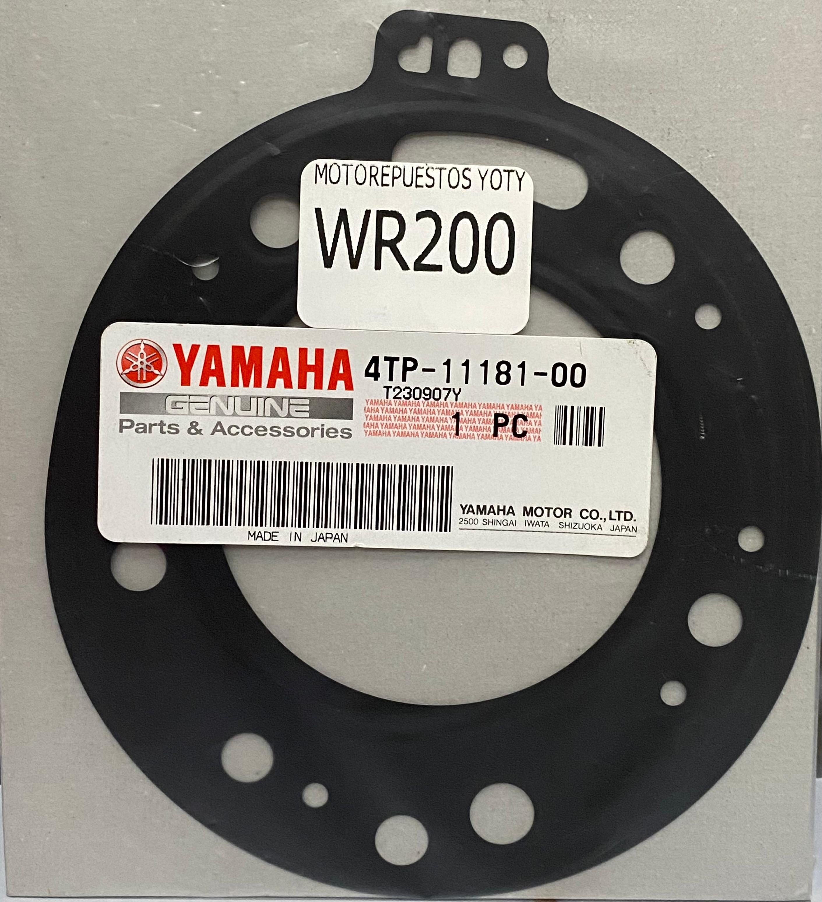 EMPAQUE CABEZOTE WR200 ORIGINAL