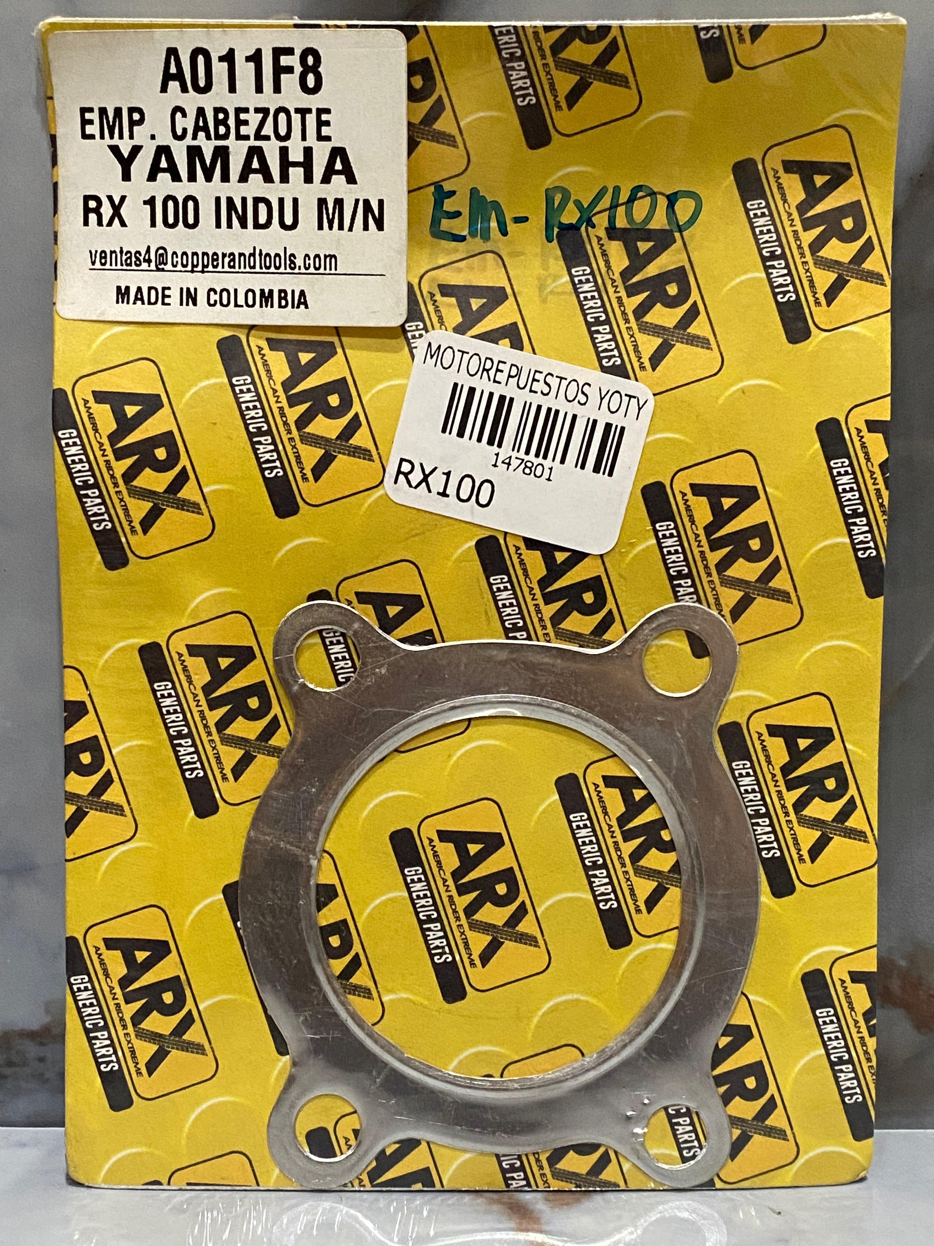  EMPAQUE CABEZOTE RX100