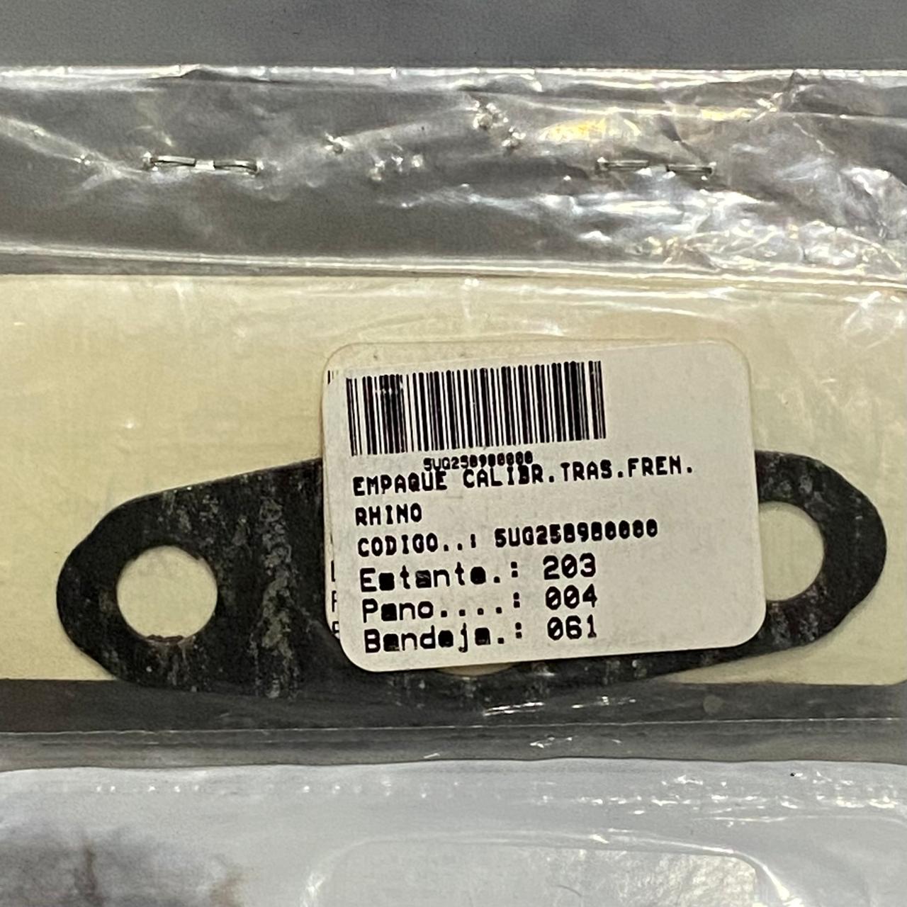 EMPAQUE CALIPER TRAS FRENO MANO RAPTOR700