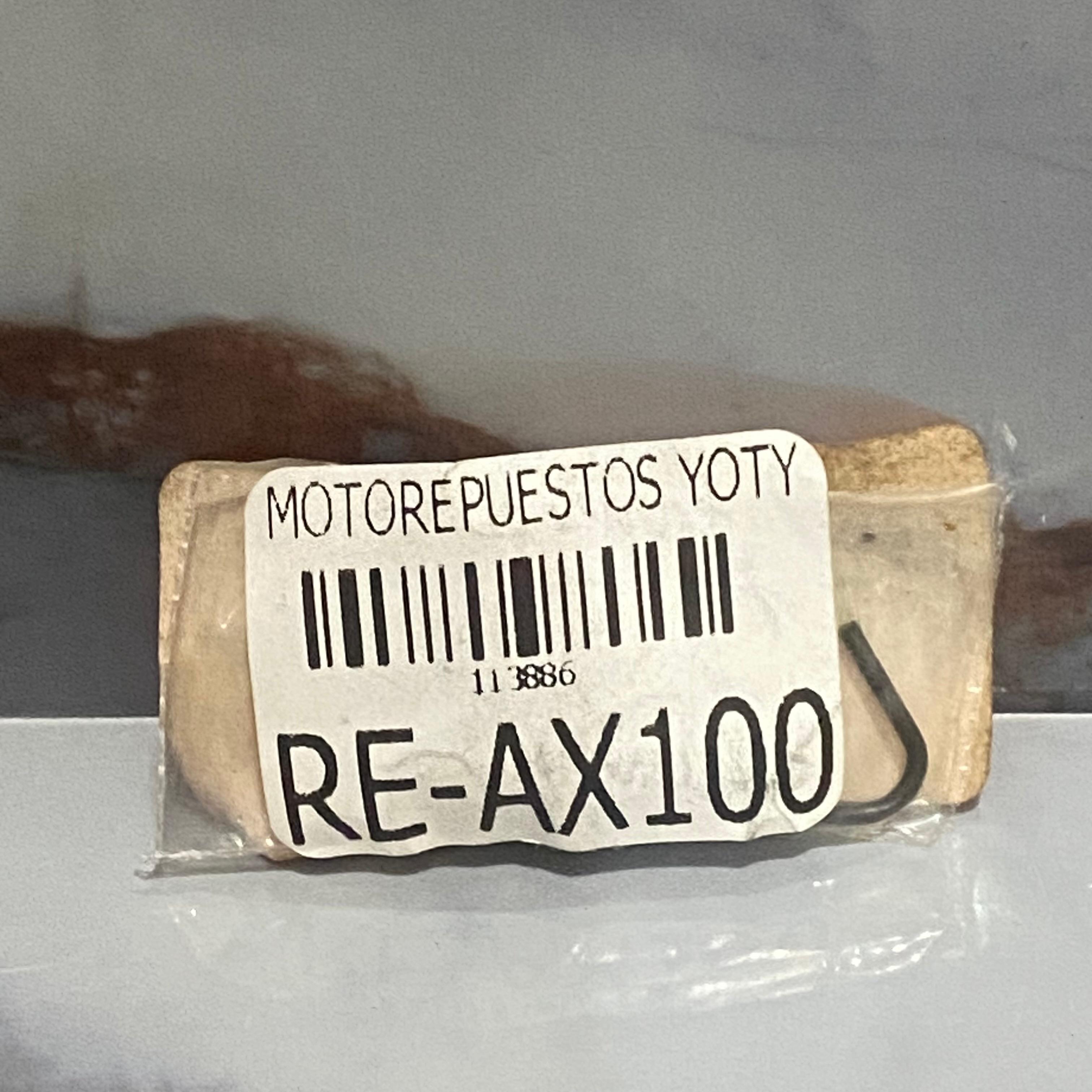 RESORTE FIBRAS DE FRENO AX100 C/U
