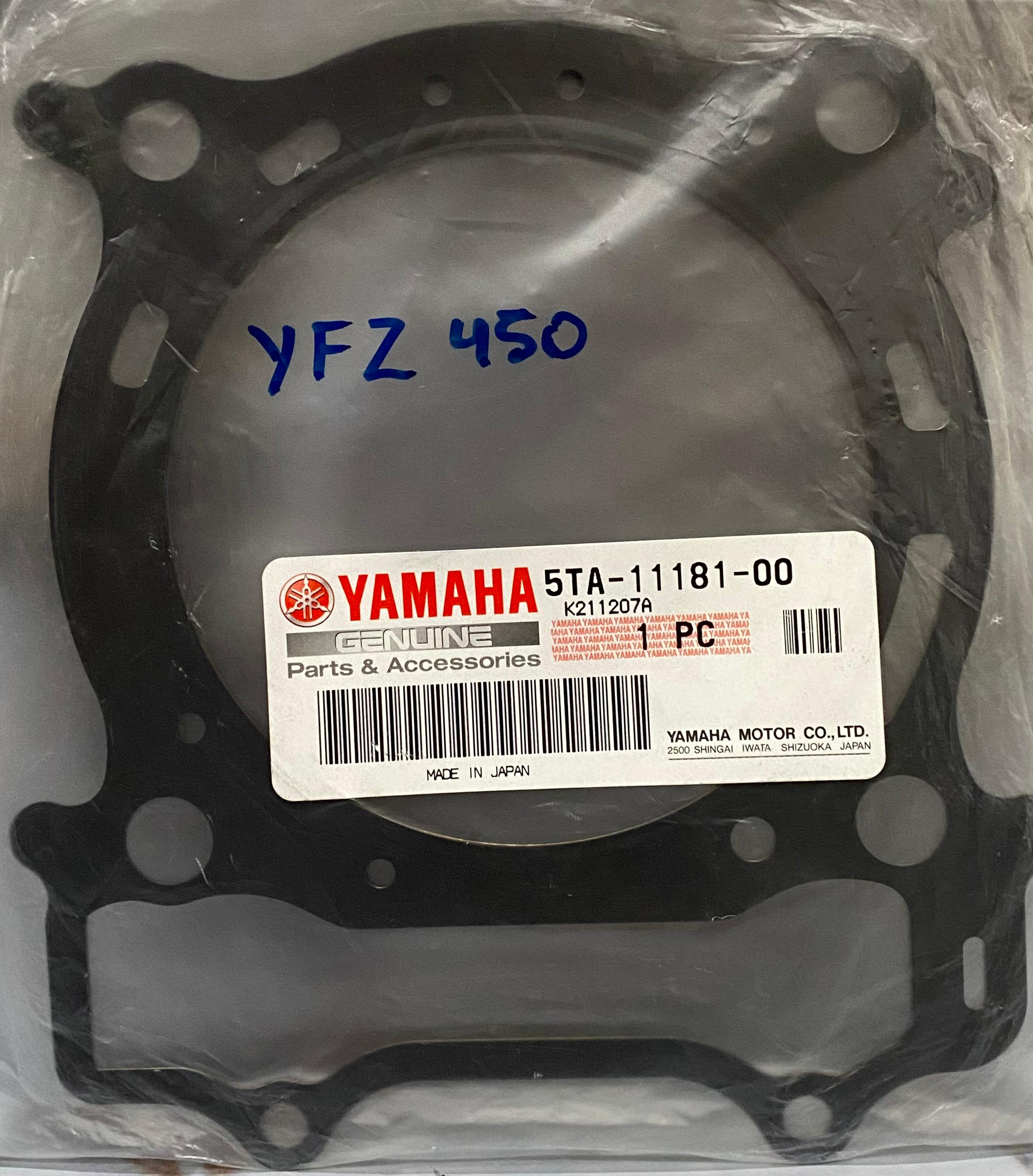 EMPAQUE CABEZOTE YFZ450 04-13 ORIGINAL
