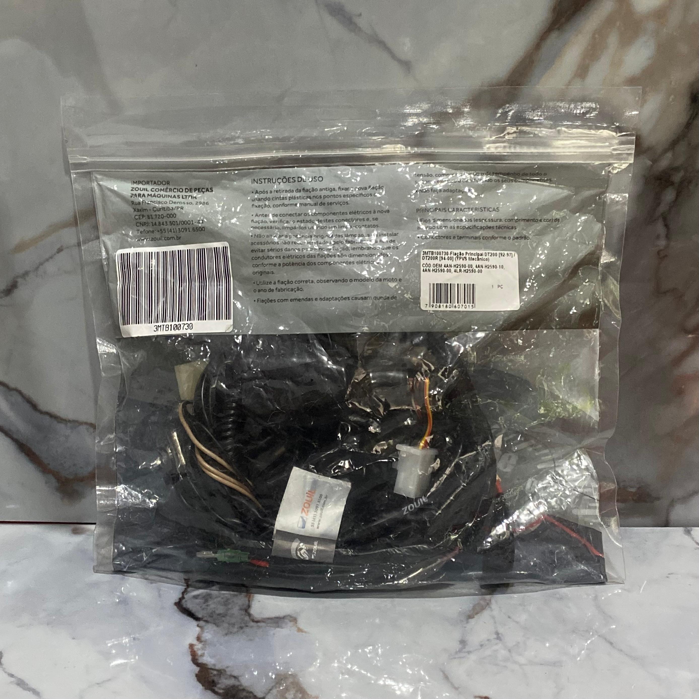 INSTALACION ELECTRICA DT200R ZOUIL