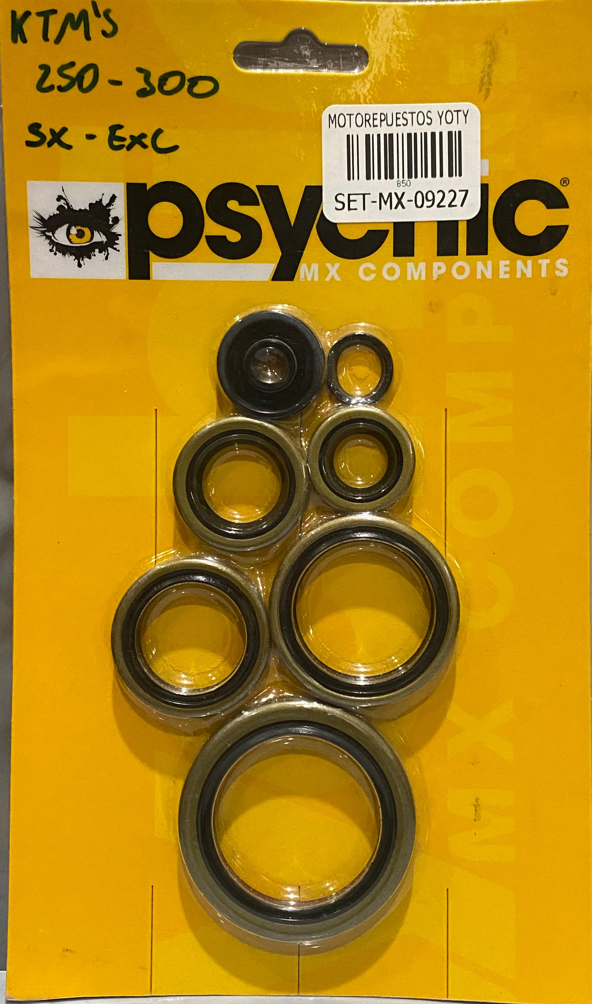KIT RETENEDORES KTM 250-300 EXC-SX PSICHIC