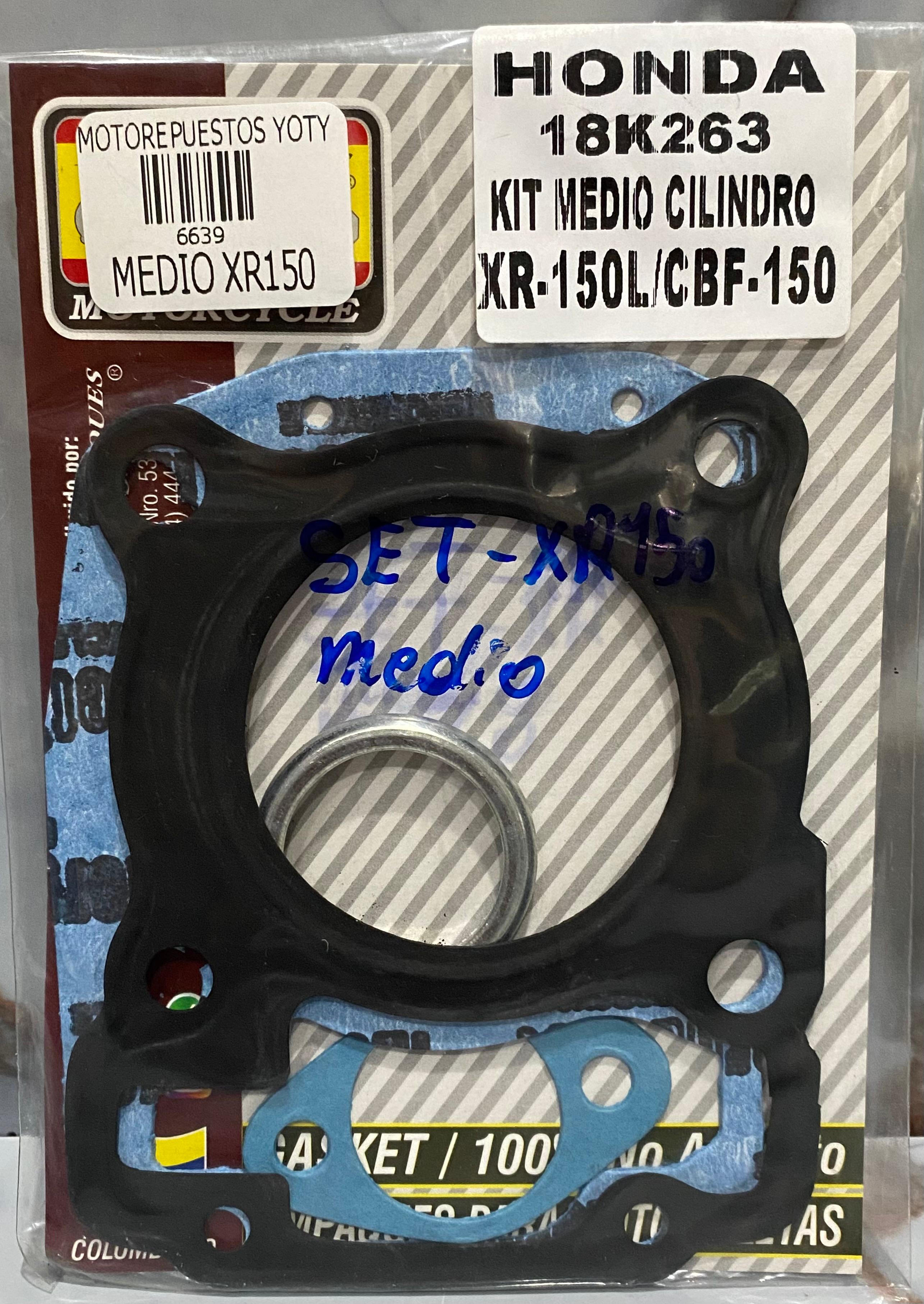 SET EMPAQUES MEDIO XR150L