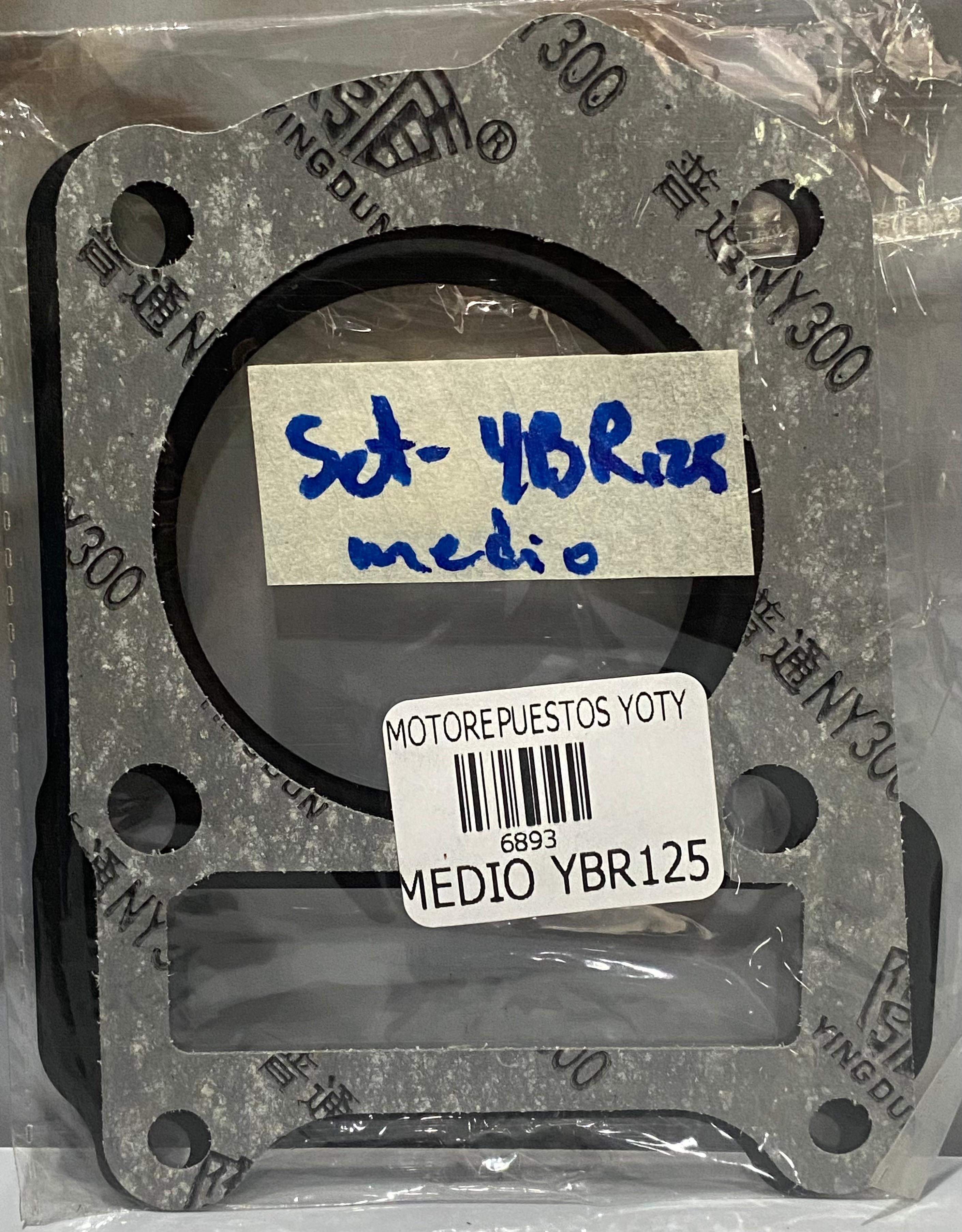 SET MEDIO EMPAQUES YBR125