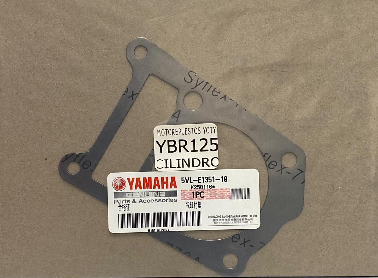EMPAQUE CILINDRO YBR125-ORIGINAL
