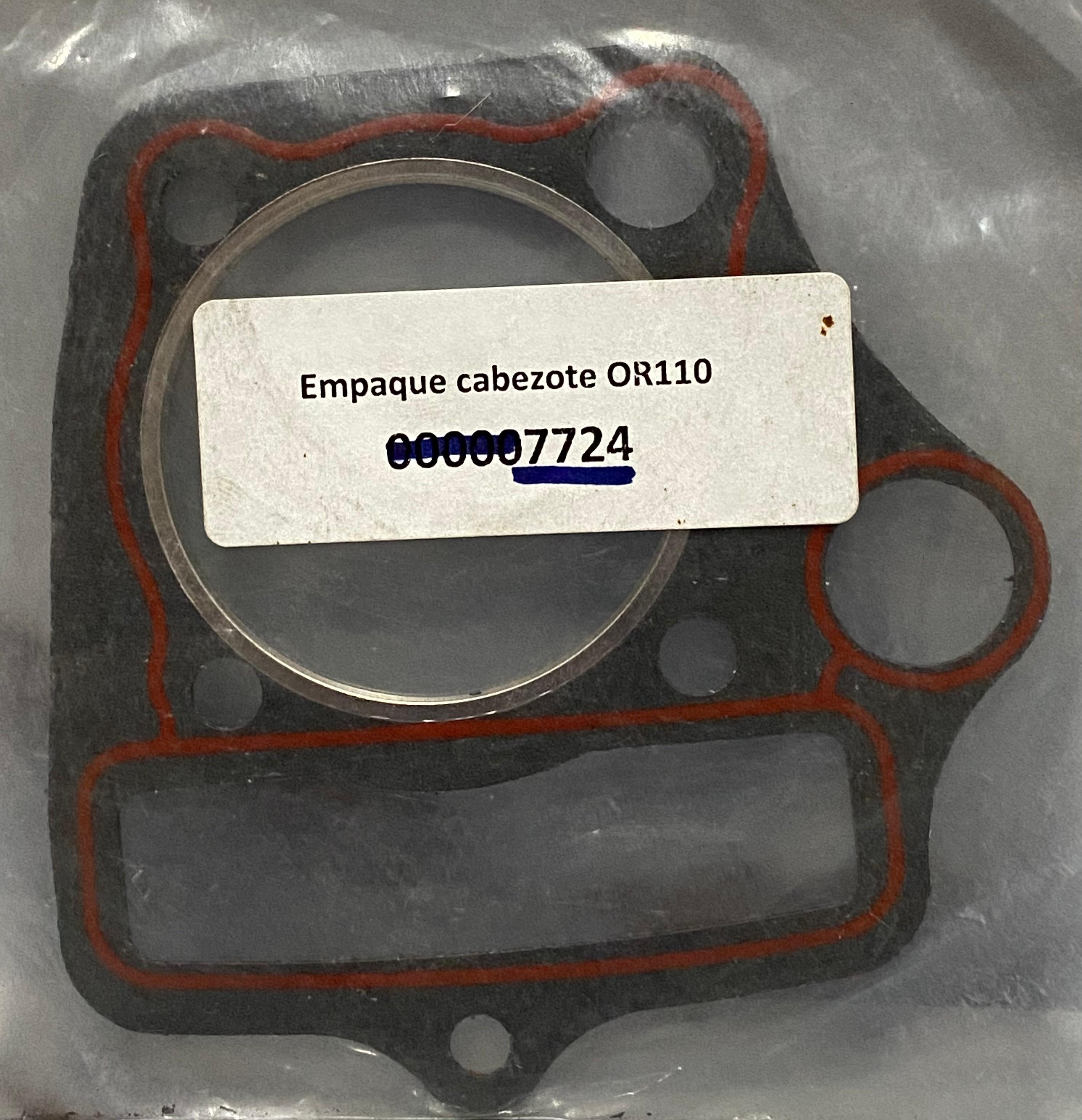 EMPAQUE CABEZOTE OR110/JH110
