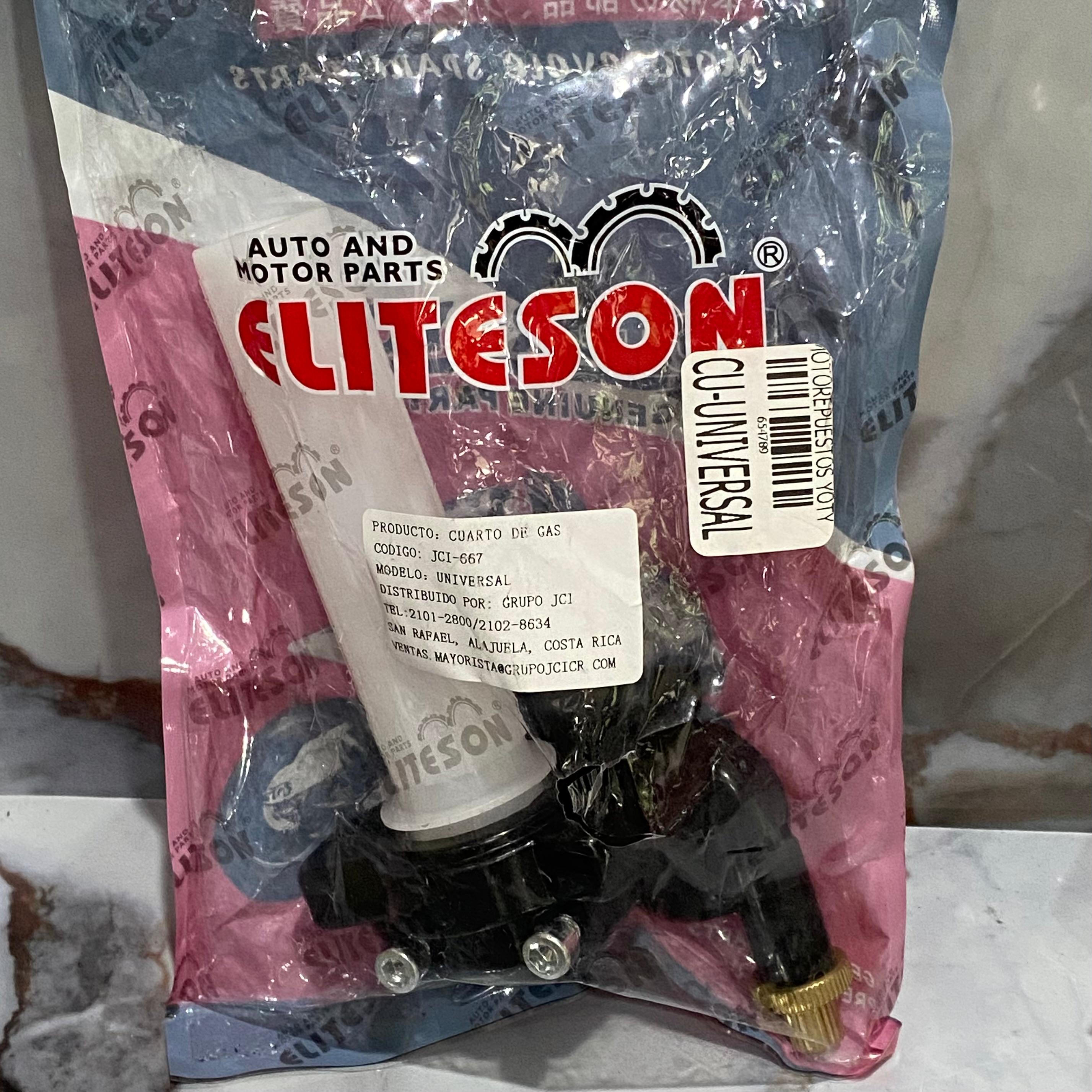CUARTO DE GAS PLASTICO UNIVERSAL