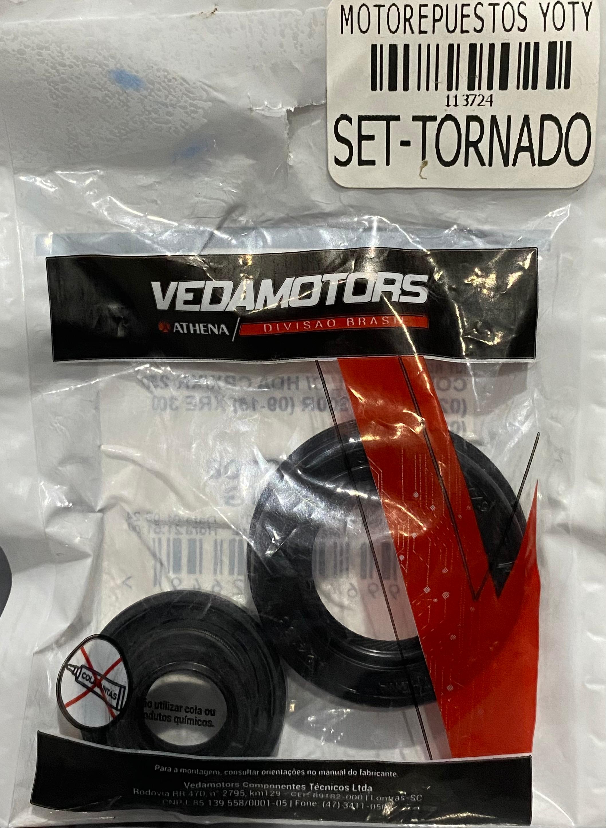SET RETENEDORES TORNADO 250 VEDAMOTORS