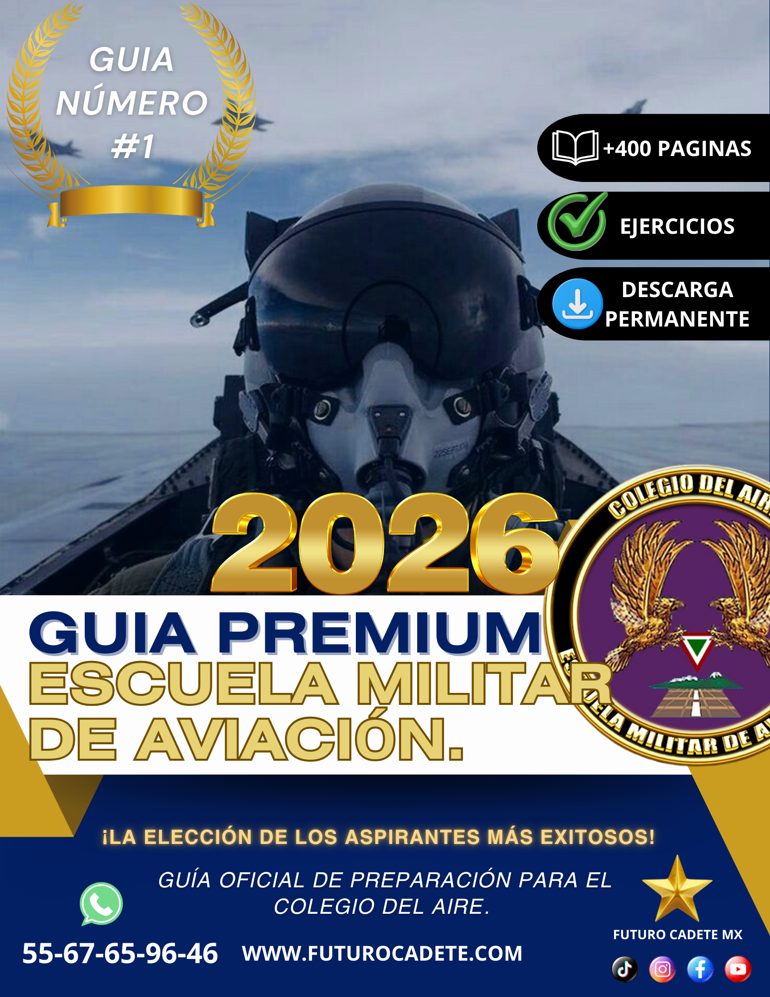 Guía Premium Escuela Militar de Aviación 2026