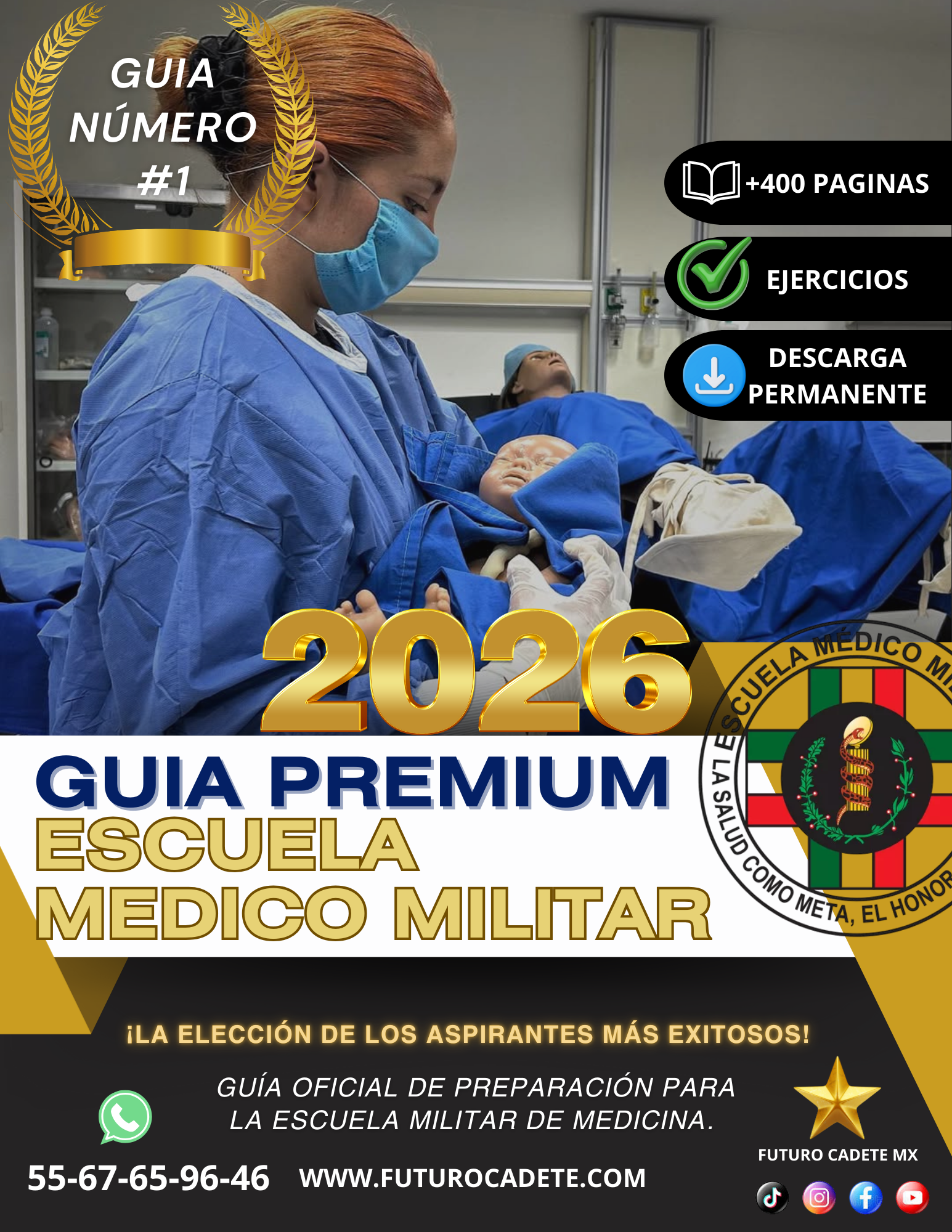 Guía Premium Escuela Médico Militar 2025