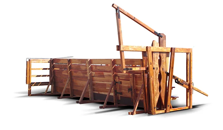 Manga con Cepo y Tranca 