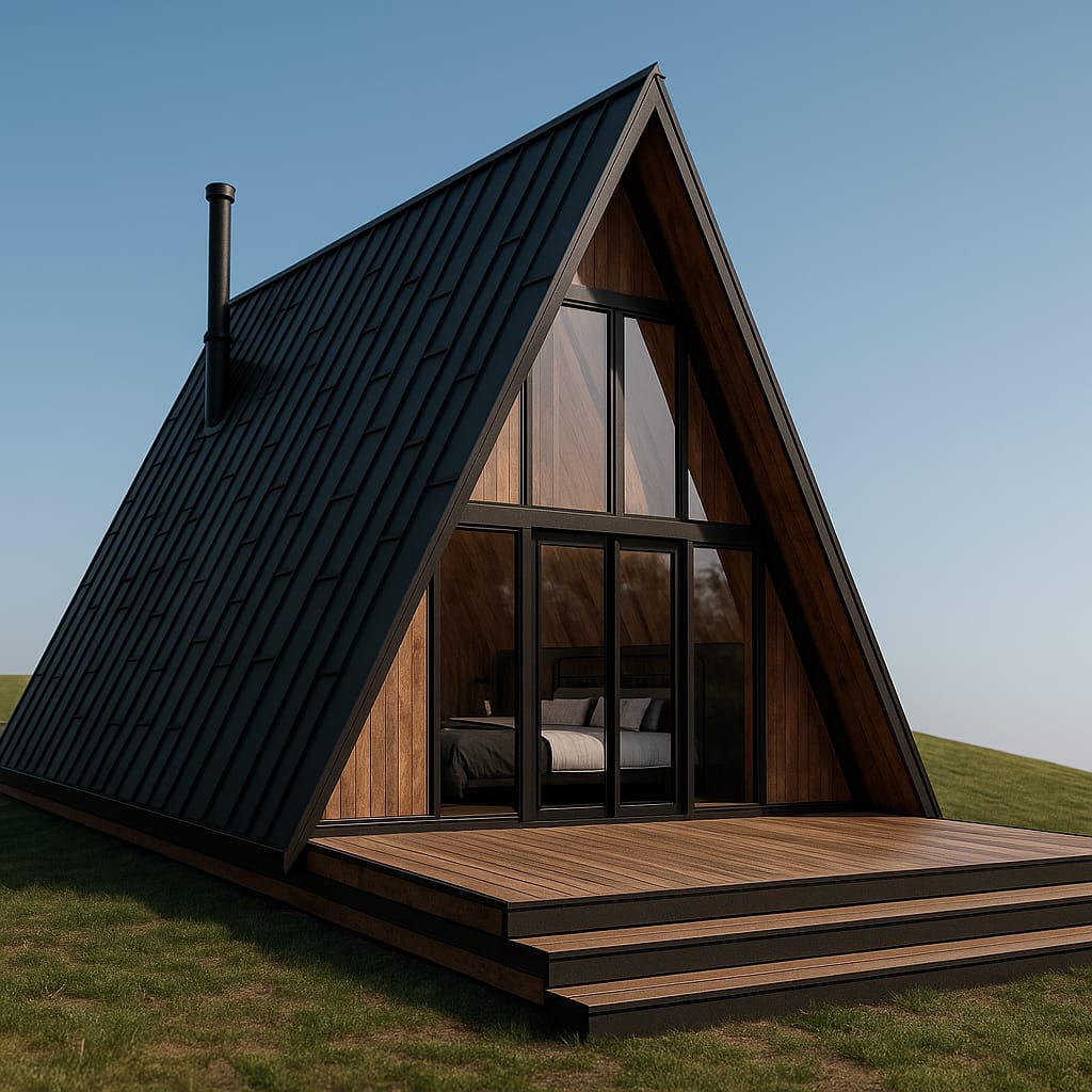 CABANA DE MADEIRA - 4,85 x 10,45 m
