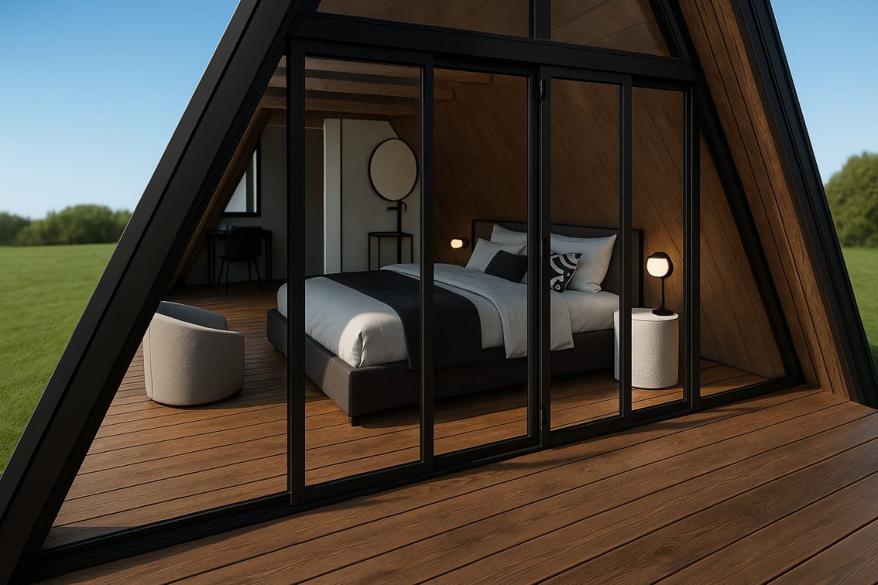 CABANA DE MADEIRA - 4,85 x 10,45 m