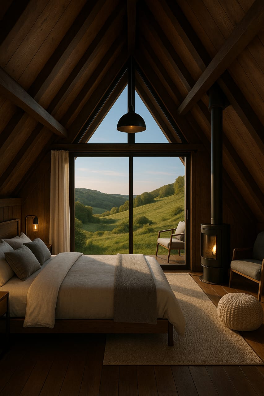 CABANA DE MADEIRA - 4,85 x 10,45 m