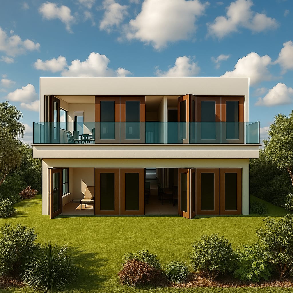 CASA 4 QUARTOS TERRENO DE 15 X 30 M