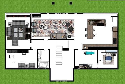 CASA 4 QUARTOS TERRENO DE 30 X 30 m