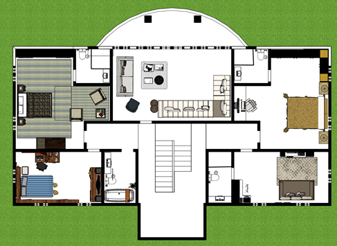 CASA 4 QUARTOS TERRENO DE 30 X 30 m