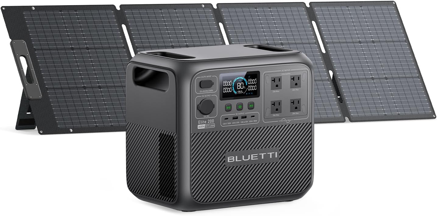 BLUETTI Solar Generator Elite