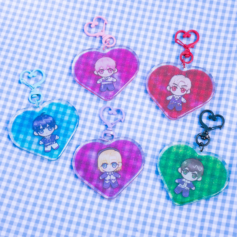 PLAVE Fanart Acrylic Keychains