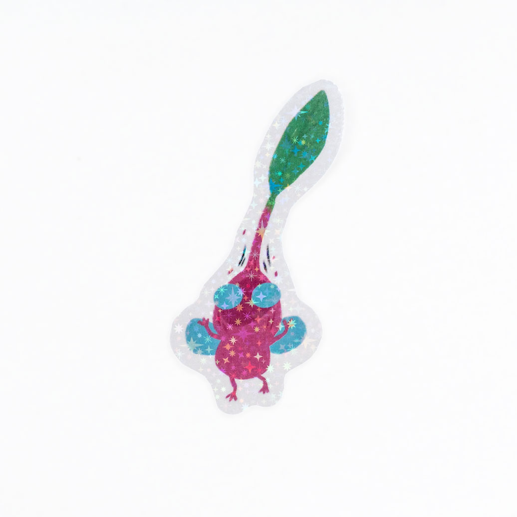 Pikmin Sparkly (Fan-made) Stickers