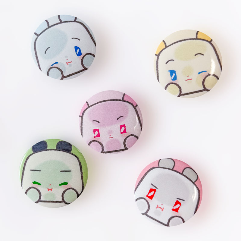 PLAVE MMMM Fan-made Badges