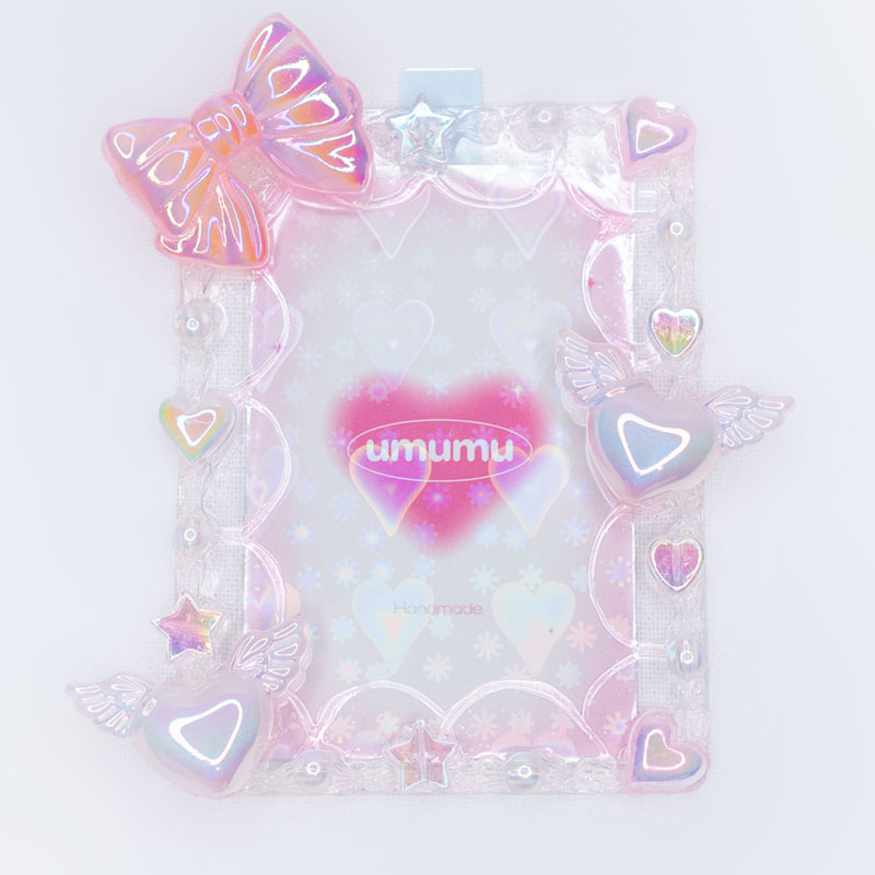 Iridescence Heart Wing Toploaders