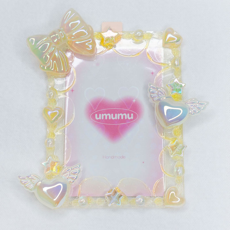 Iridescence Heart Wing Toploaders