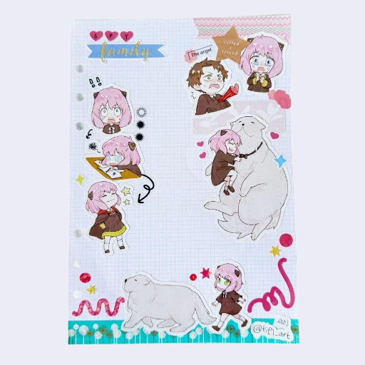 Spy Family Anya Forger Sticker