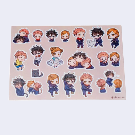 Jujutsu Kaisen Sticker Sheets