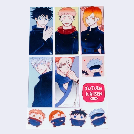 Jujutsu Kaisen Sticker Sheets