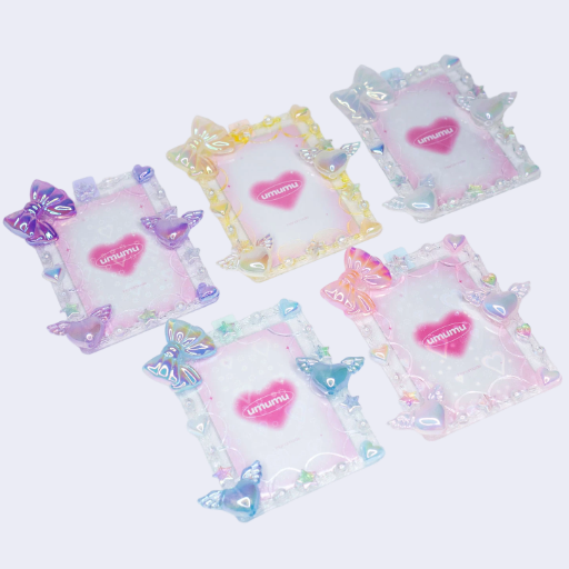 Iridescence Heart Wing Toploaders