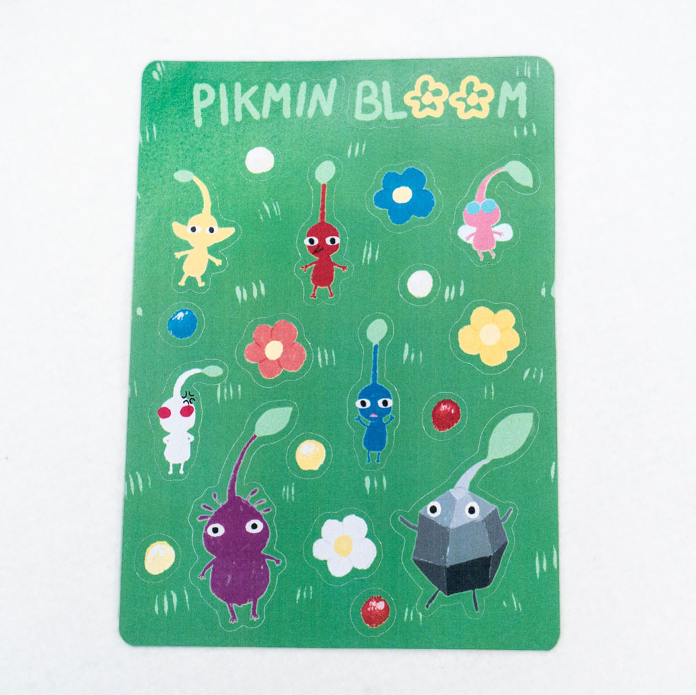 Pikmin Bloom Fan-made Sticker Sheet 
