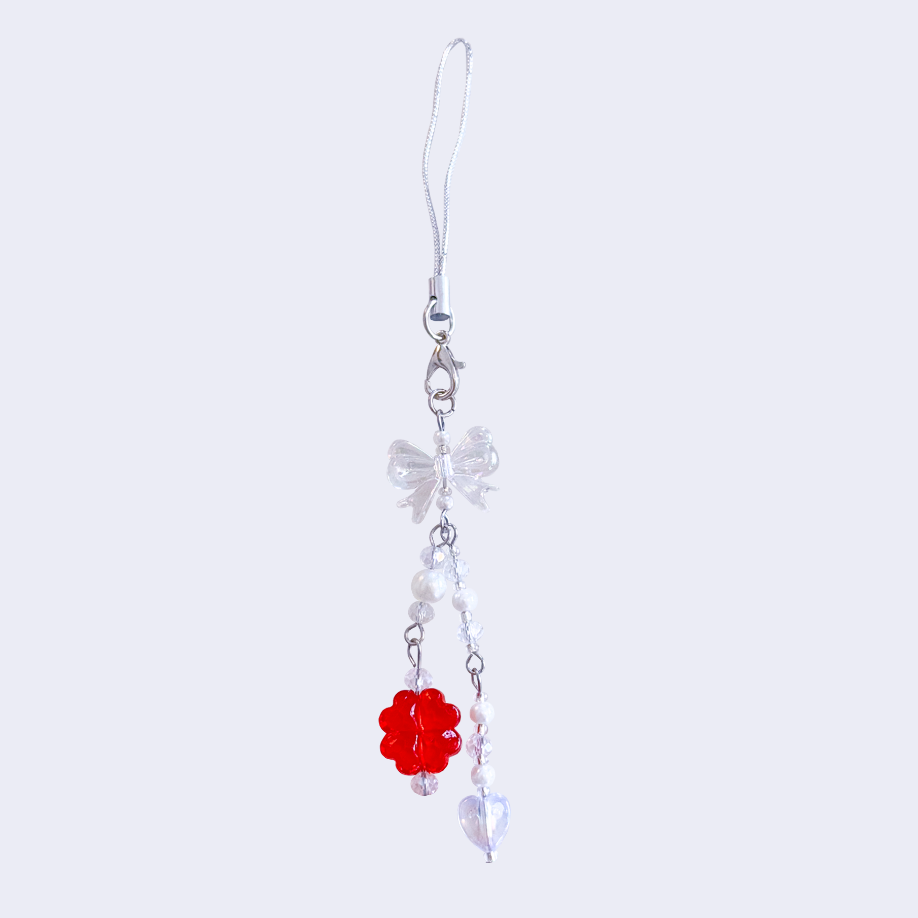 Lucky Clover Phone Charm