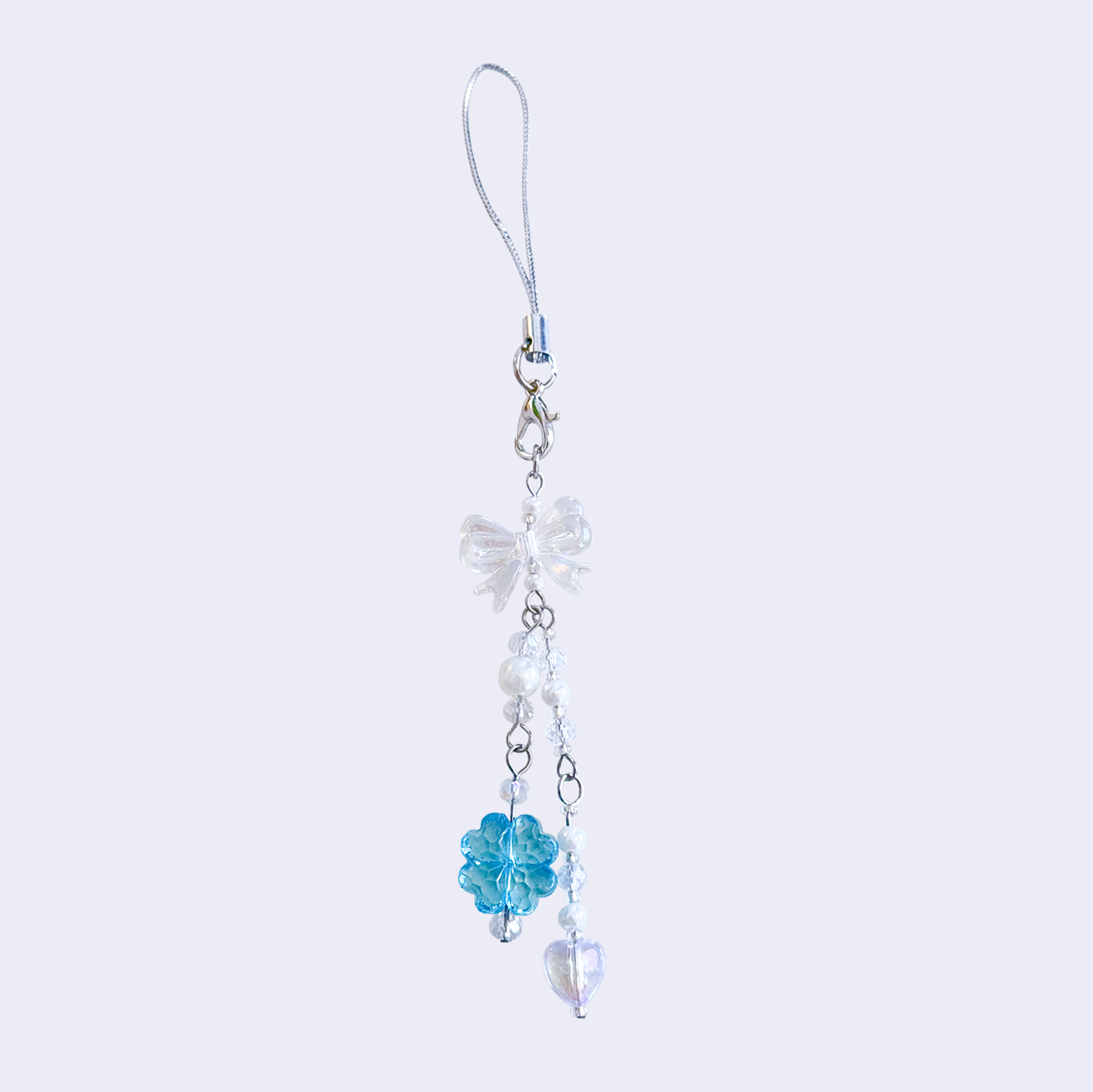 Lucky Clover Phone Charm