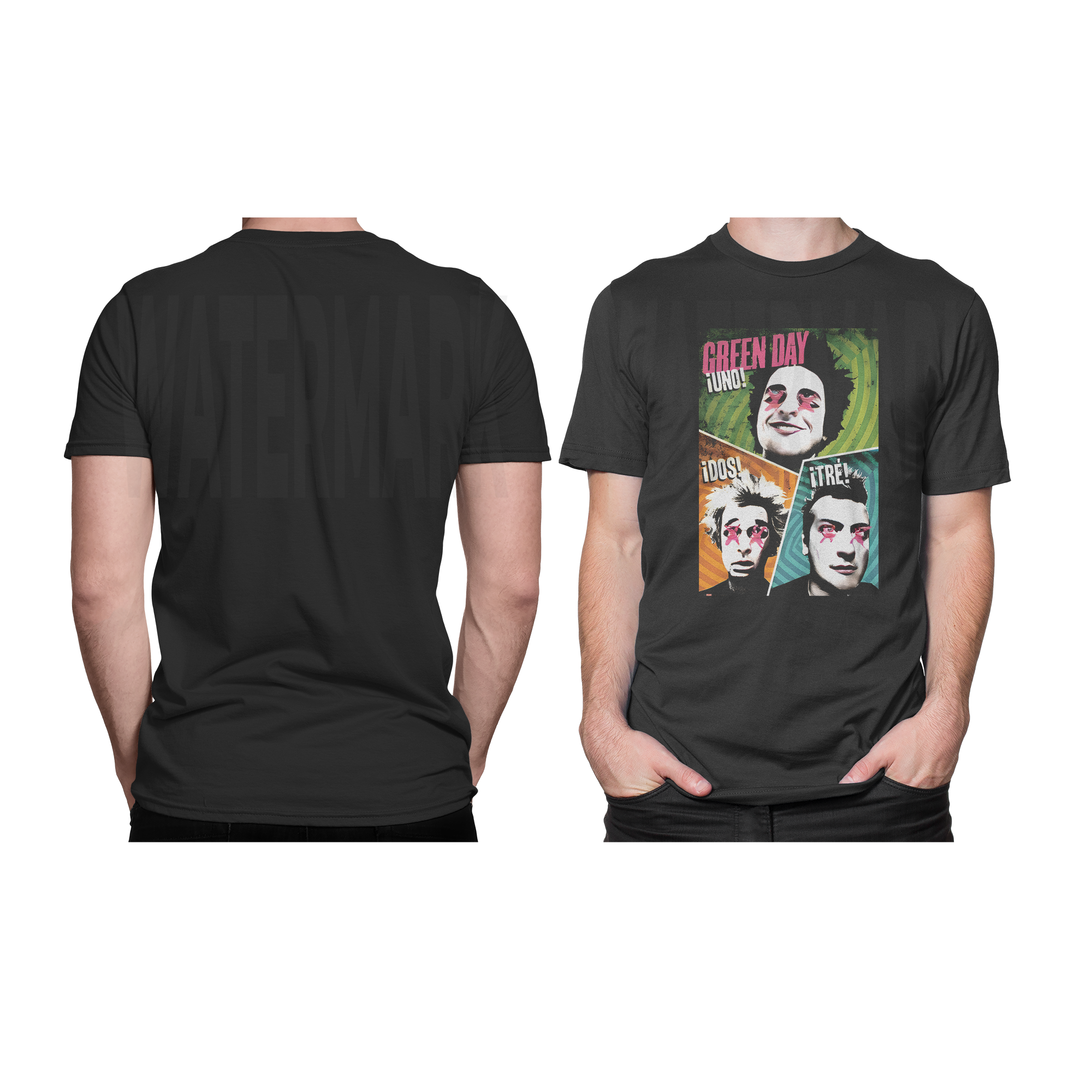 Green Day Knockout Black (Ready-to-Print Design Files) GD5