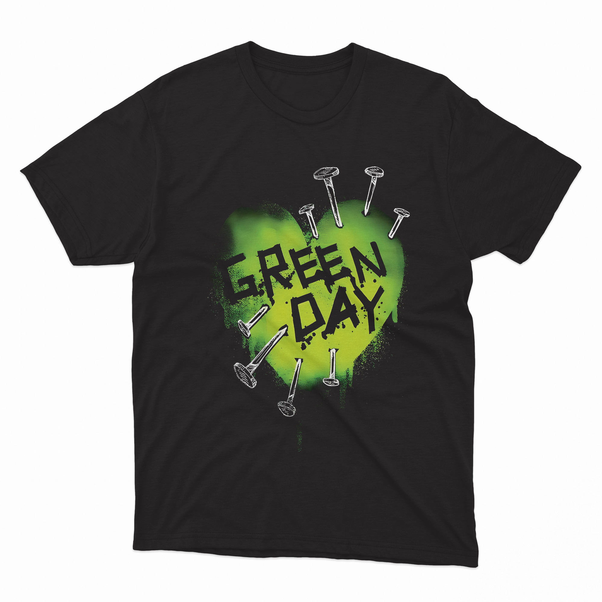 Green Day HALFTONE  (Ready-to-Print Design) GD10