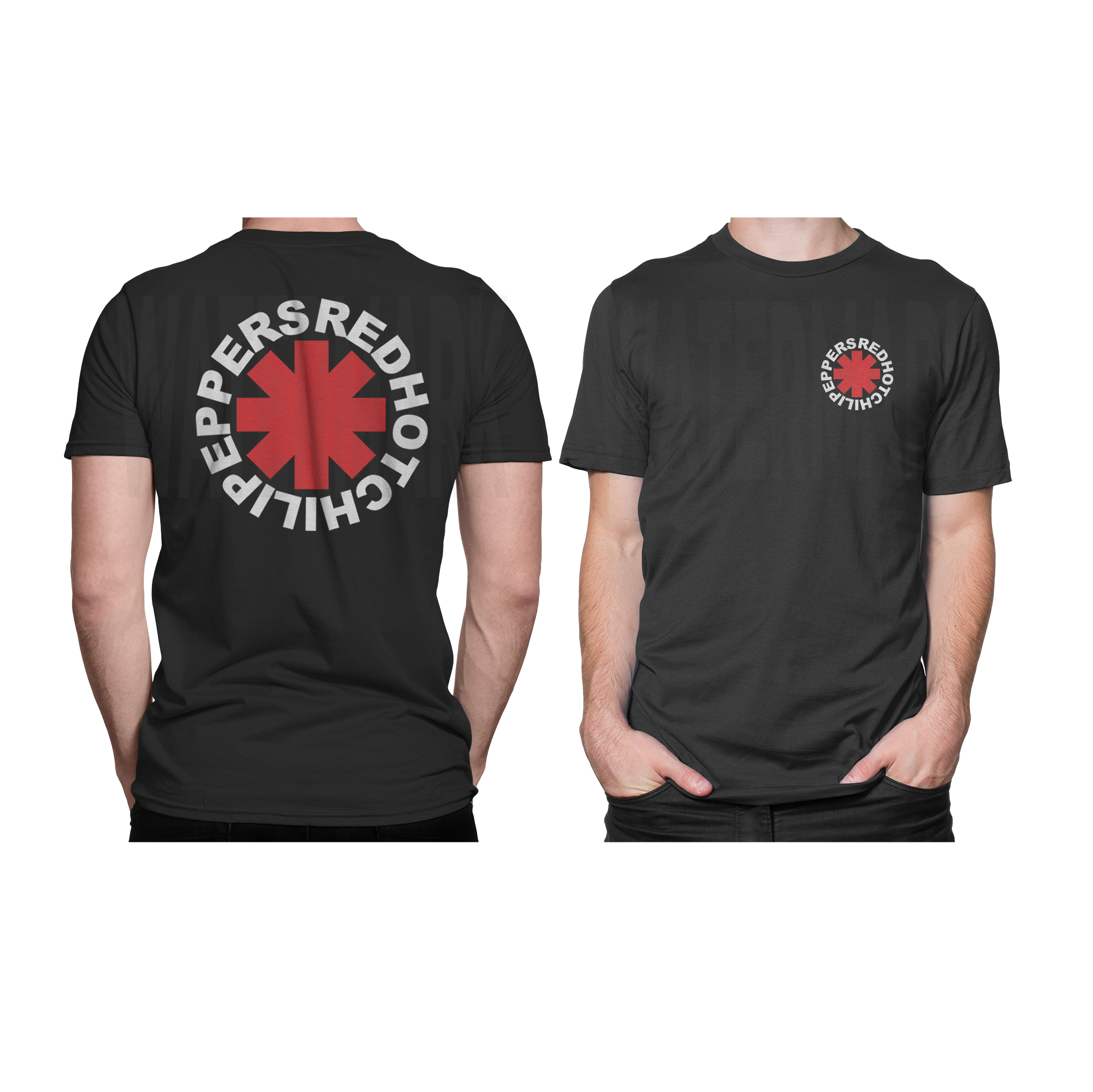 Red Hot Chili Peppers Black (Ready-to-Print Design) 