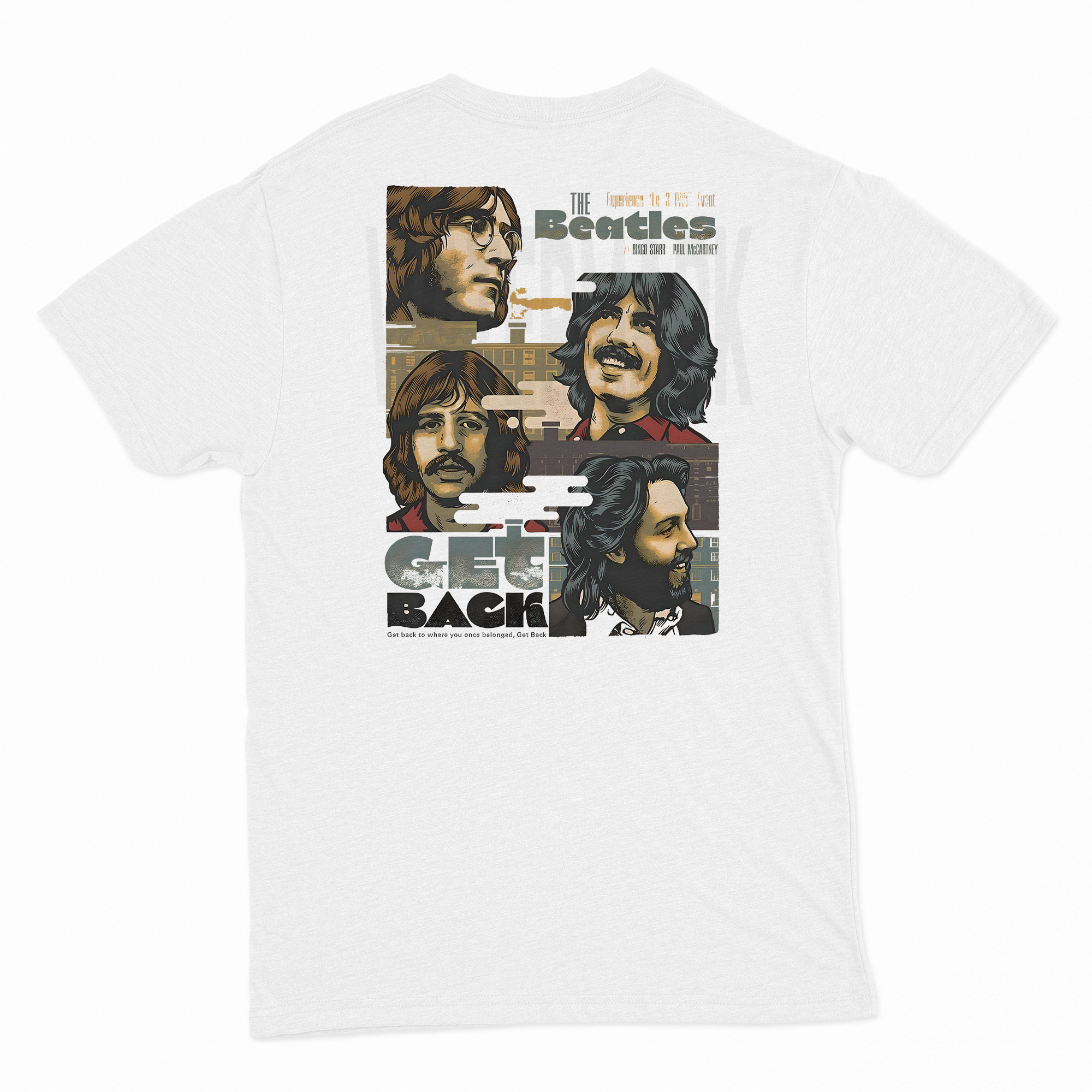 Beatles White (Ready-to-Print Design) 