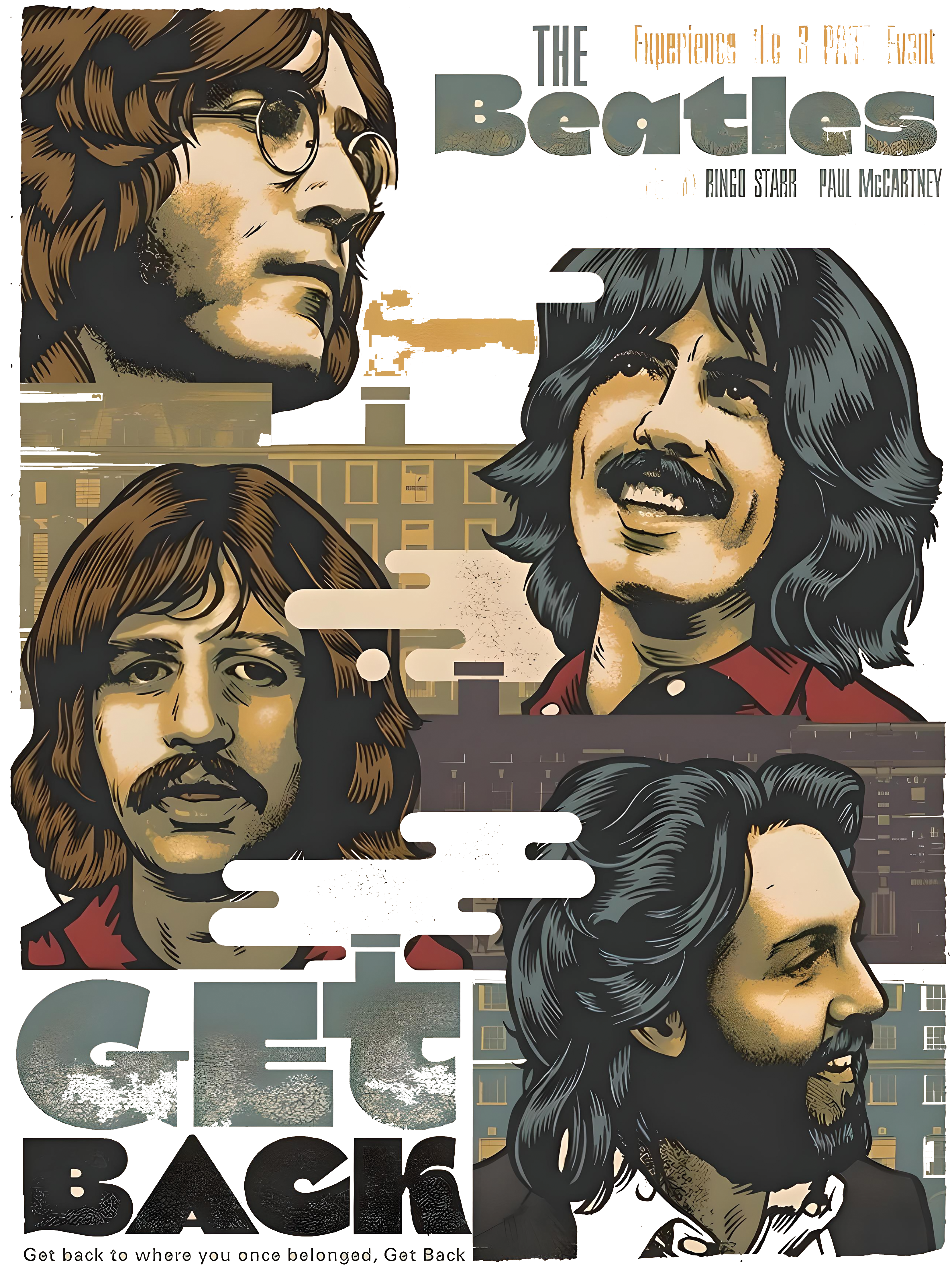 Beatles White (Ready-to-Print Design) 