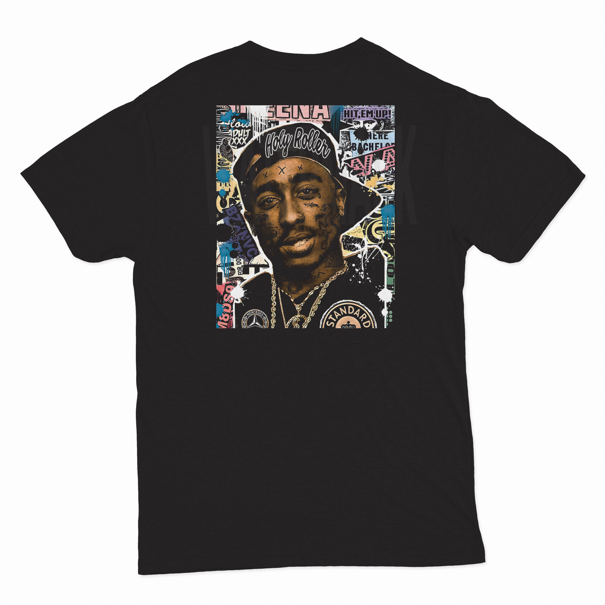 Tupac Halftone (Ready-to-Print Design)